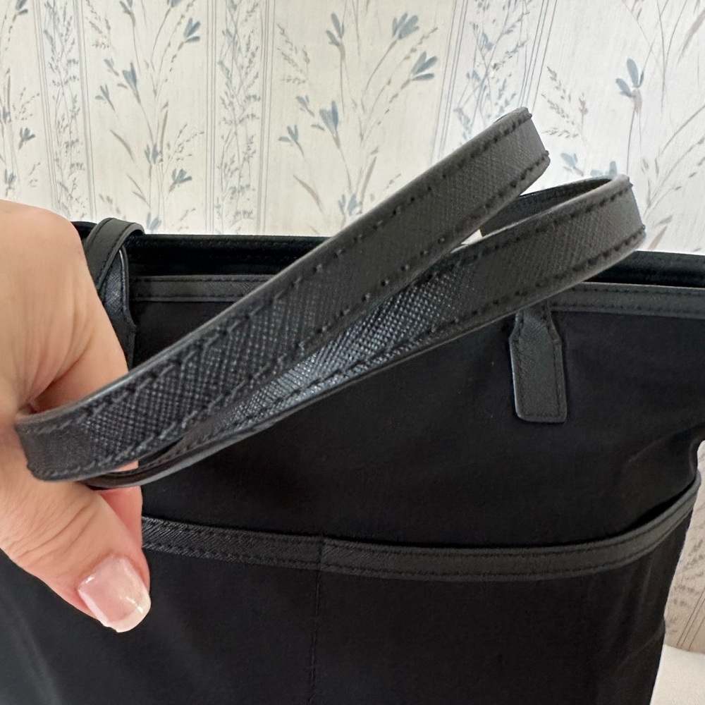 Michael Kors Black Nylon Tote - Picture 5 of 16
